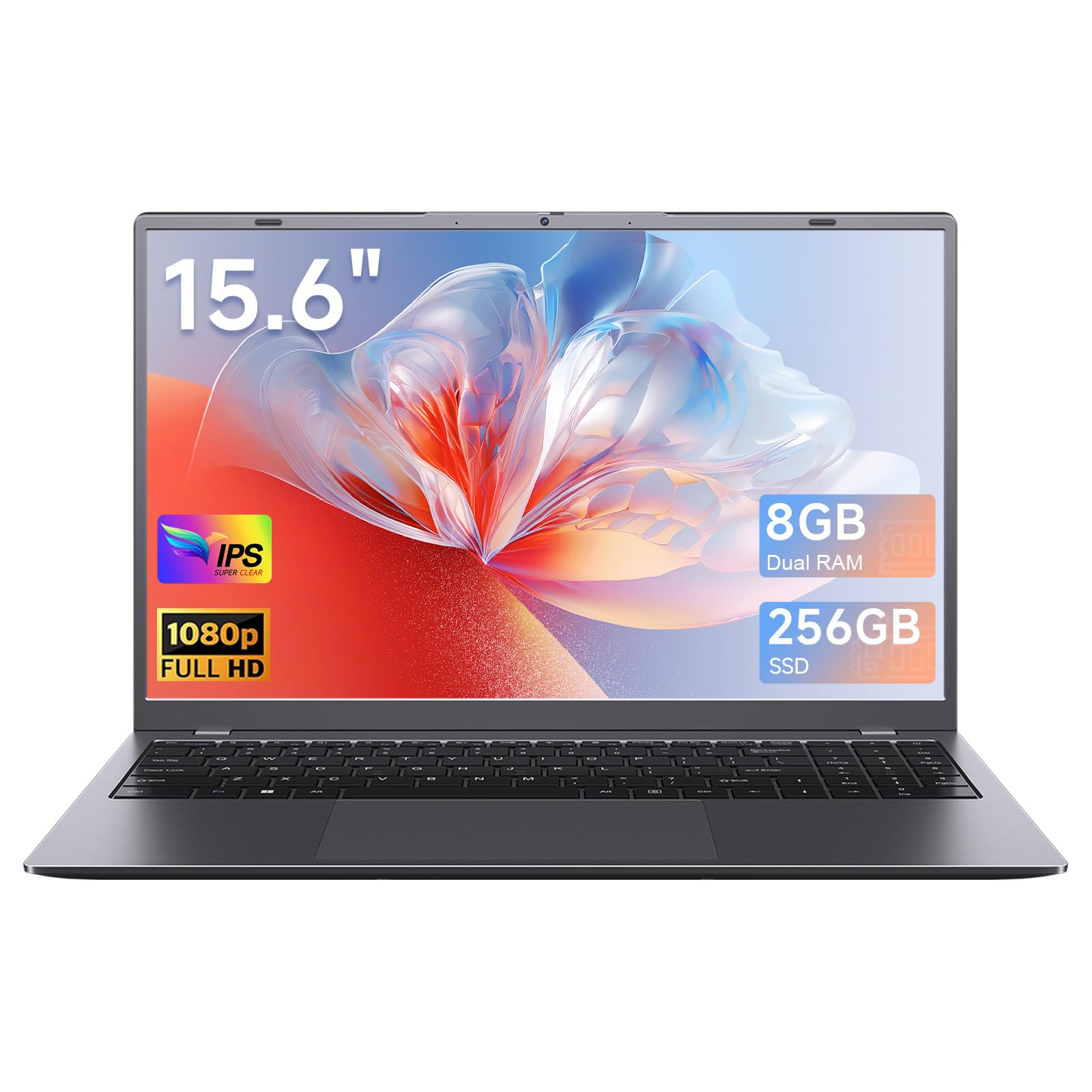 Amazon.com: HYYUO Laptop Computer 15.6 Inch, 8GB RAM 256GB SSD